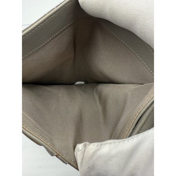 Chanel Caviar Quilted CC logo Bi-Fold Wallet Gray*EUC*Care Cards*Exterior Pocket - Picture 15 of 16